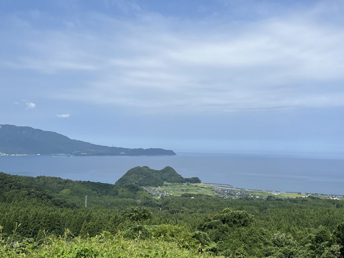 tomochadi's tweet photo. 敦賀湾、綺麗！ https://t.co/vTYvaJTmXW
