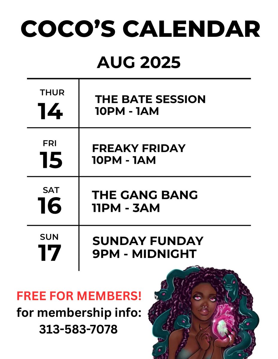 The Bate Session is tomorrow…. We all know how that ends! 

Cum see us 😘

Free for Members.

PLEASE RSVP IF ATTENDING