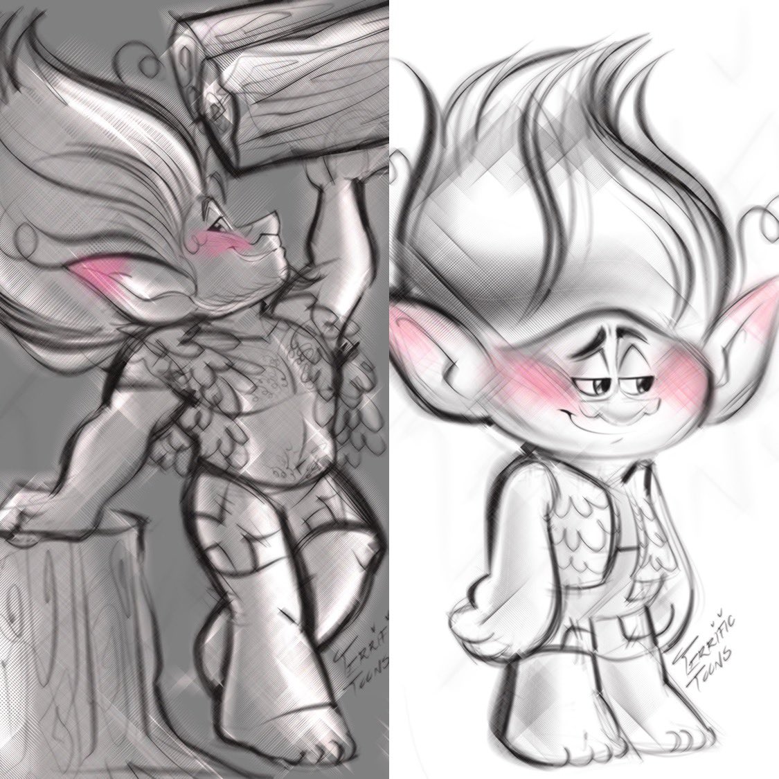 heh.. i love drawing trolls