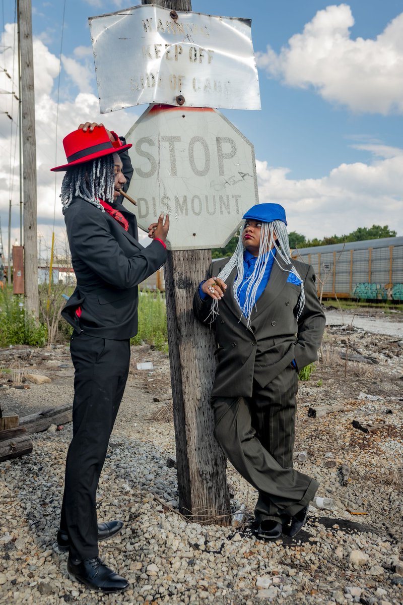 angelheart2015's tweet image. &quot;Ya&apos;ll twins?&quot;

&quot;Nah we cousins!&quot;

🩸 Stack: @jtone_513
📸 Shots: @Tjwiththeshots

#Sinners #Smoke #Stack #SinnersCosplay