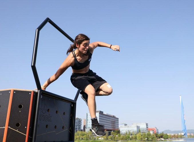 SARA BANCHOFF TZANCOFF PONE AL PARKOUR ARGENTINO EN EL PODIO MUNDIAL DE LOS WORLD GAMES

La joven atleta argentina Sara Banchoff Tzancoff, de 19 años, hizo historia en los Juegos Mundiales de Chengdu, China, al quedarse con la medalla de bronce en la competencia de velocidad de