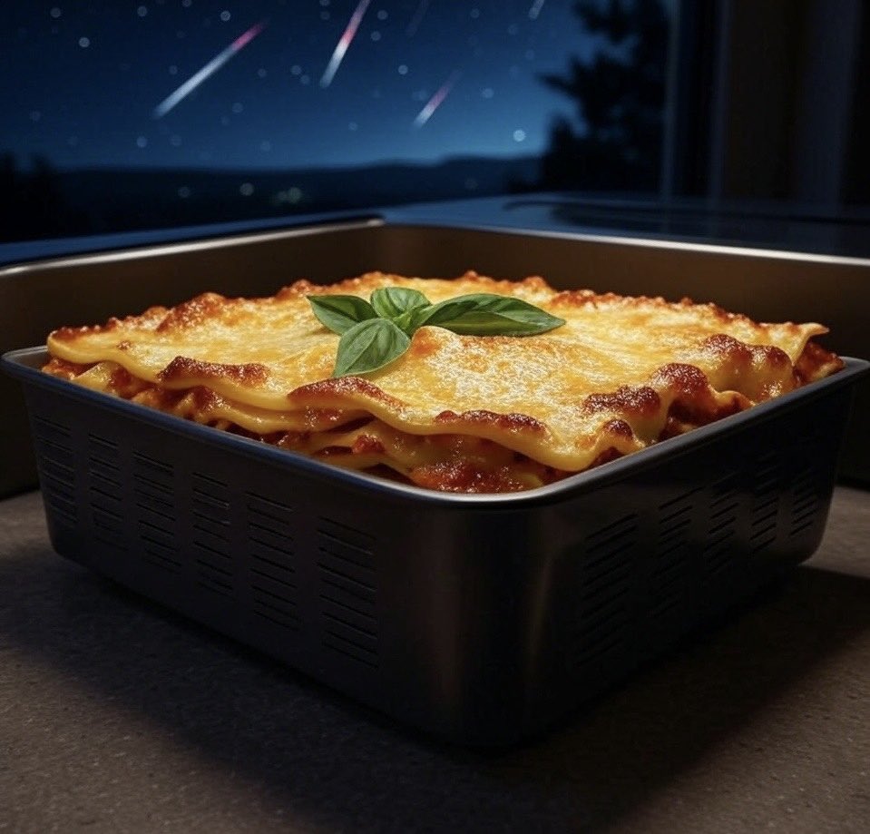 BrighamSK's tweet photo. @taylorswift13 Huh, cool I guess. Anyway, anyone know a good recipe for microwave lasagna? Trying to figure out dinner before the meteor shower tonight at 10 PM CDT. ๐ ๐ #LasagnaGoals #MeteorWatch https://t.co/LnqtqWARyk