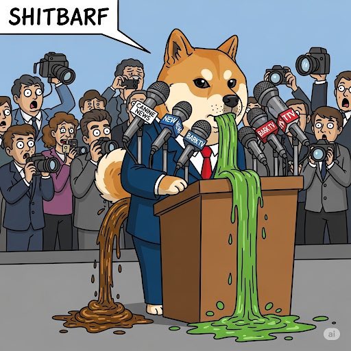 🚨🚨🚨SUCH ANNOUNCING🚨🚨🚨

$SHITBARF LAUNCH on <a href="/pumpdotfun/">pump.fun</a> will be held:

➡️ ➡️➡️➡️Aug 14, 2025 ⬅️⬅️⬅️⬅️

#SHITBARF #MEMECOIN #CRYPTO #SOL #CryptoGems