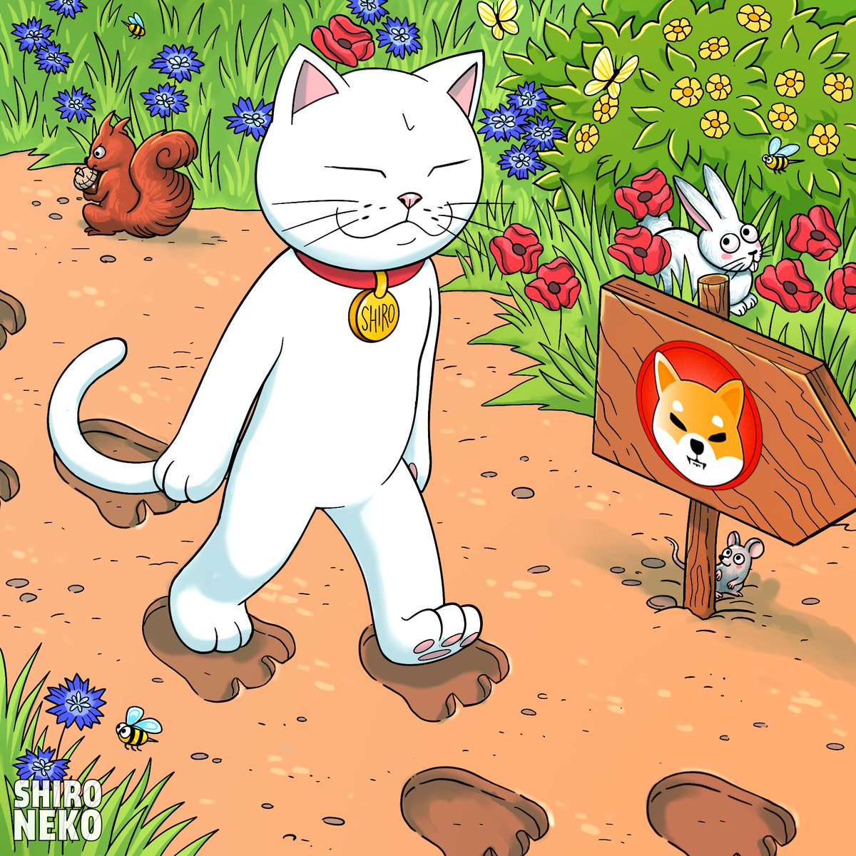 wJunin77's tweet photo. @XexaUsa @shiro @Shibtoken @Shibtoshi_SG @ProTheDoge 
SHIRO NEKO seguindo os PASSOS da sua MENTORA
RUMO AO 1B https://t.co/XeyKe7JUMv