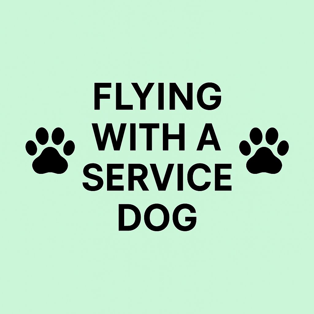 ✈️🐾 New blog drop! "Flying with a Service Dog" — tips from paw balm for Vegas heat to making air travel smoother for you &amp; your partner.
Read more: servicedoginfo.hackwithsh00k3ms.com/posts/1
#ServiceDog #Accessibility #FlyingWithADog