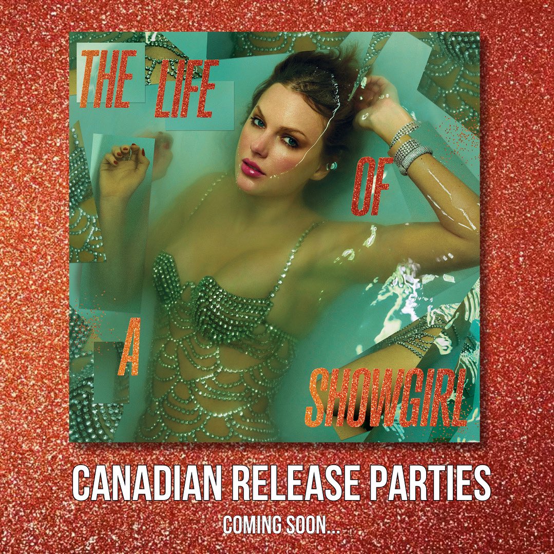 Canadian release parties coming soon… 👀❤️‍🔥

#TSTheLifeOfAShowGirl