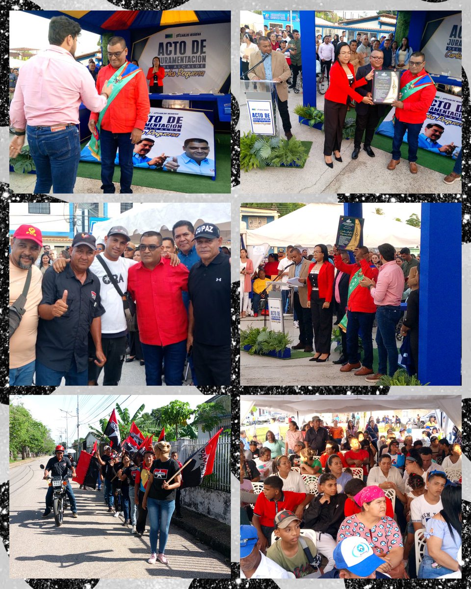 Con Alegría y entusiasmo Militancia del Mcpio <a href="/LibertadorMRT20/">Tupamaro libertador</a> dijo presente en el acto de Juramentación del alcalde electo <a href="/Carlosrequenaav/">Carlos Requena Psuv</a> periodo 2025-2029 mostrando su lealtad y compromiso revolucionario.
#vivalarevolucion
#tupamaroejemplodelucha