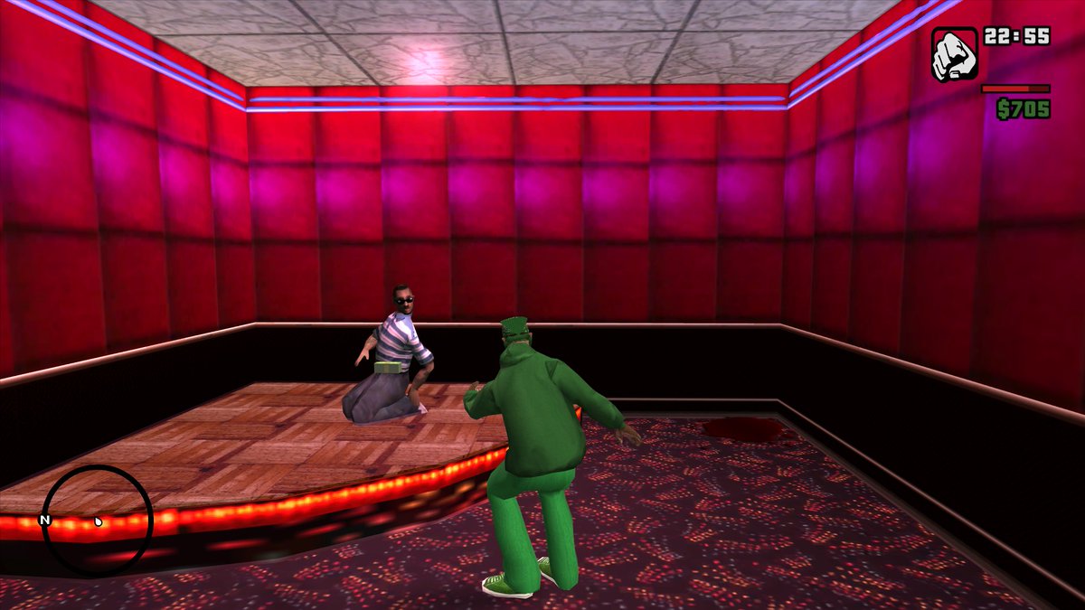 Acabo de descubrir el bug más XD de GTA San Andreas y lo mejor/peor es que es constante. 

Irónicamente no funciona en la Definitive Edition.