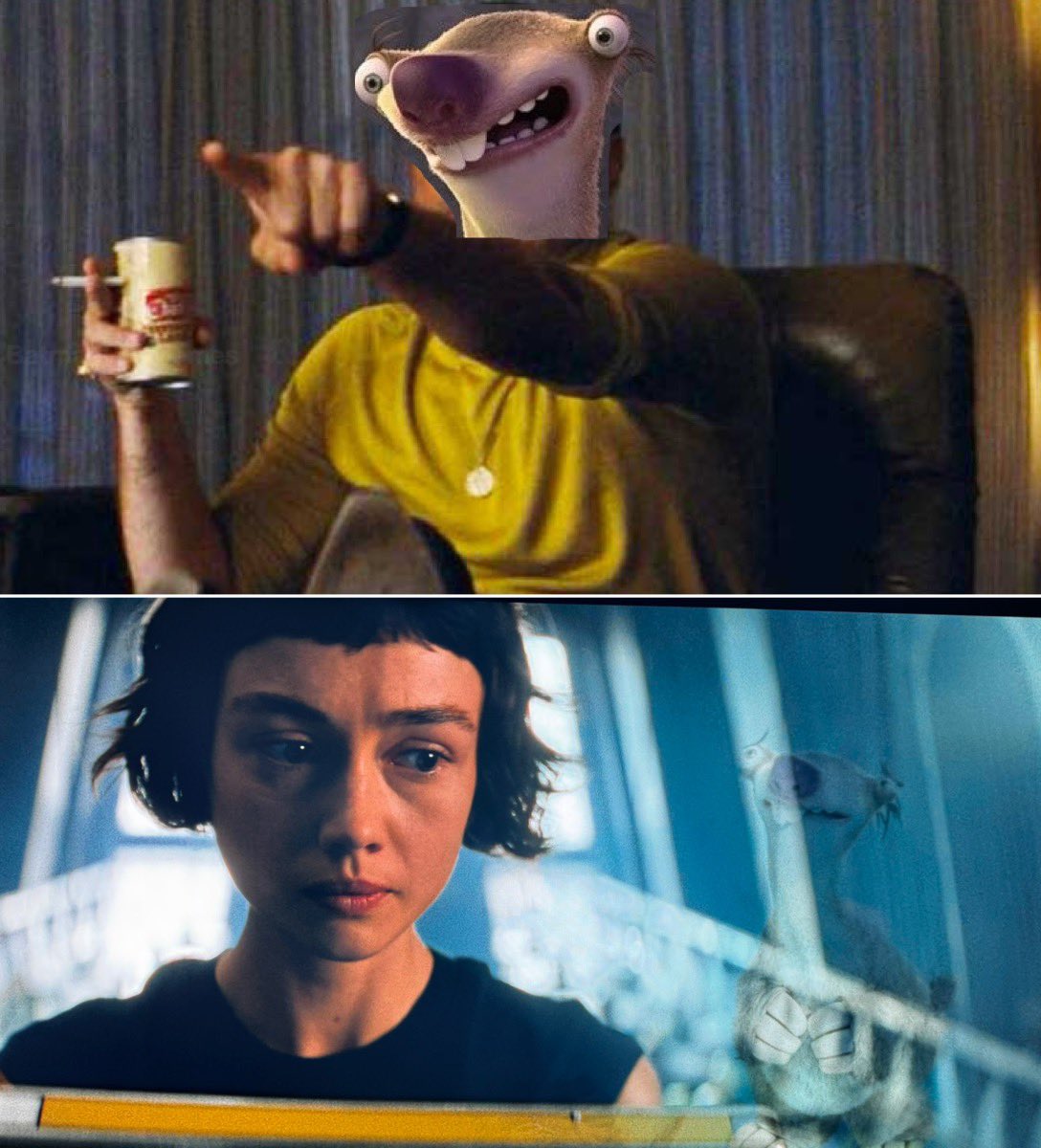 Anybody else notice the Ice Age reference in Alien Earth?