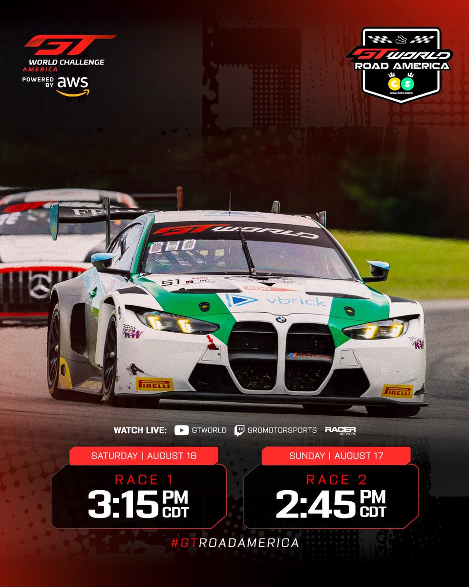 Random Vandals Racing (@randomvandals) on Twitter photo It’s race week at <a href="/roadamerica/">Road America</a> and these raccoons are ready to rumble! Hitting the track tomorrow for some testing before the GT Parade & Welcome Party starting at 5:30pm in Elkhart Lake. More practice on Friday and then we battle! Be sure to grab some cheese curds and tune in to It’s race week at <a href="/roadamerica/">Road America</a> and these raccoons are ready to rumble! Hitting the track tomorrow for some testing before the GT Parade & Welcome Party starting at 5:30pm in Elkhart Lake. More practice on Friday and then we battle! Be sure to grab some cheese curds and tune in to