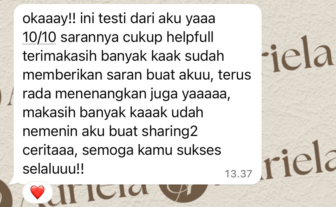 talkstoriela's tweet photo. — ᯓ ؛ଓ some of their words few days ago, kalau diinget-inget lagi kadang tu cape pas lagi ambil sesi but it’s worth it every single time after reading the feedback🤍 https://t.co/0kZU1G7rmi