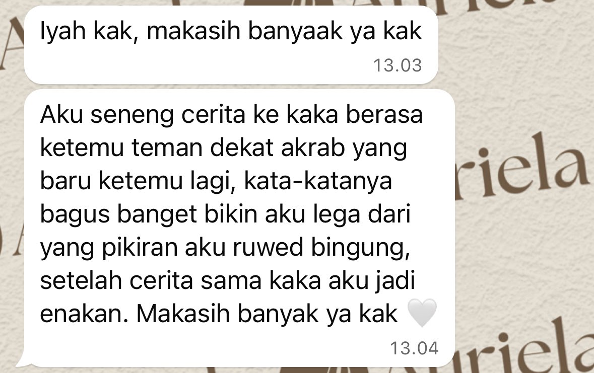 talkstoriela's tweet photo. — ᯓ ؛ଓ some of their words few days ago, kalau diinget-inget lagi kadang tu cape pas lagi ambil sesi but it’s worth it every single time after reading the feedback🤍 https://t.co/0kZU1G7rmi