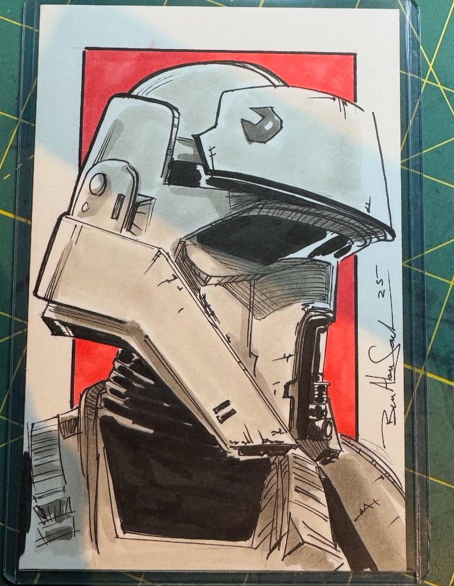 Shoretrooper in COPICS. PEW PEW!!! #starwars #shoretrooper #rogueone #sketchcards #starwarsart