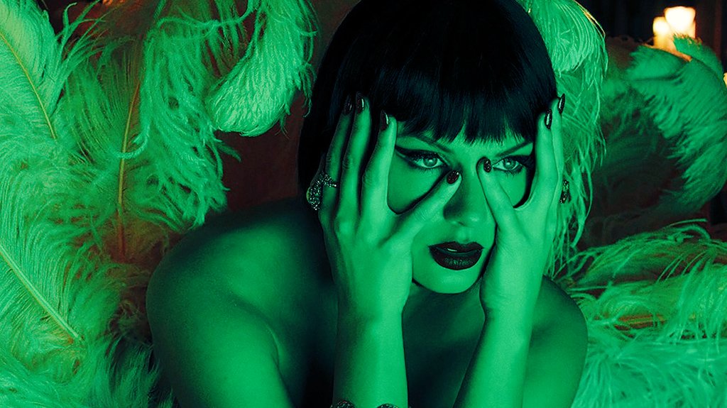 verde limão, várias cores