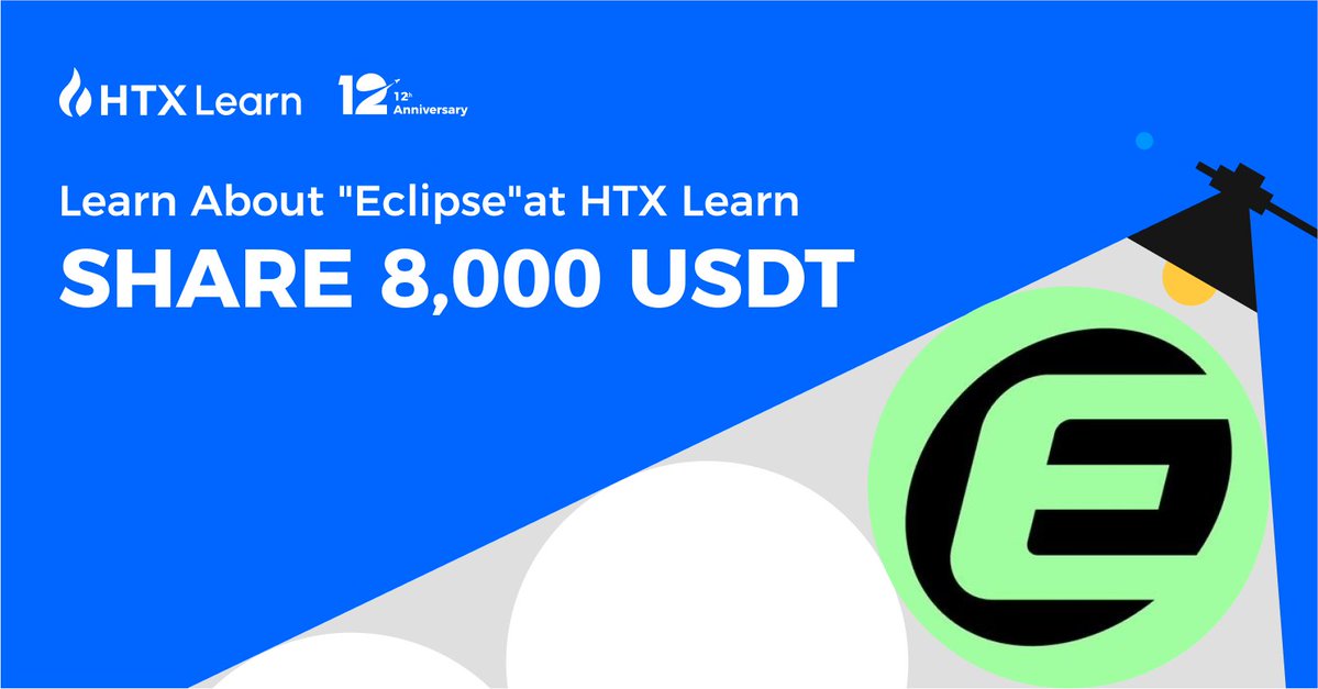 Cat_Rich969's tweet image. This is such an awesome giveaway from HTX @HTX_Global  and ES @EclipseFND ! 🙌✨ $8,000 up for grabs? Who wouldn’t want that? 🎉 Good luck to everyone participating—let’s learn together and win big! 💸🔥 #HTXLearnAndEarn #EclipseFND #Giveaway