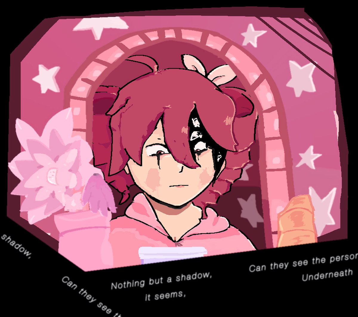 Nothing but a shadow, it seems.
Spoken For 1/2 #flavorfoley_fa