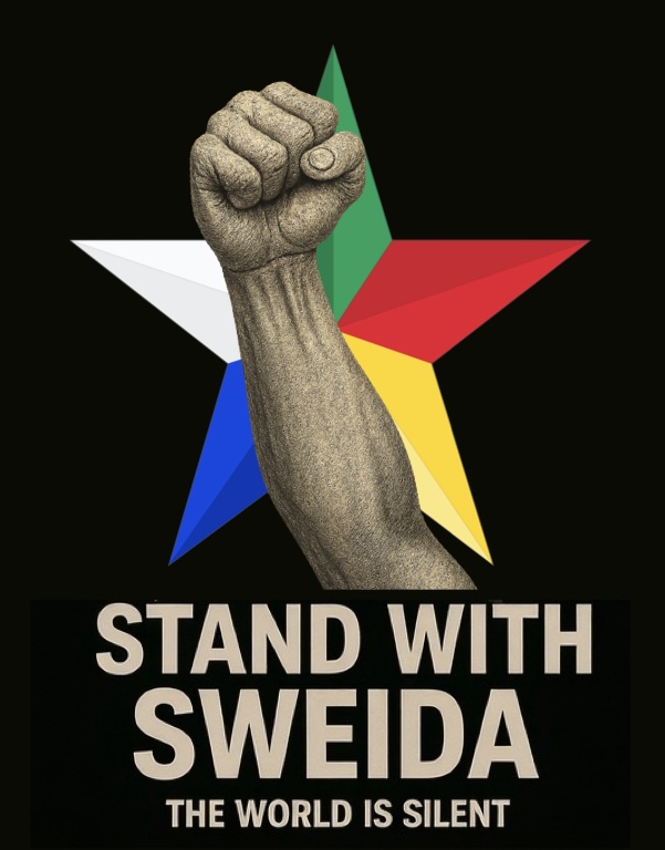 Buckabug's tweet image. #Sweida #HumanRights  #CrimesAgainstHumanity #UnitedNations #WarCrimes #StopISIS
