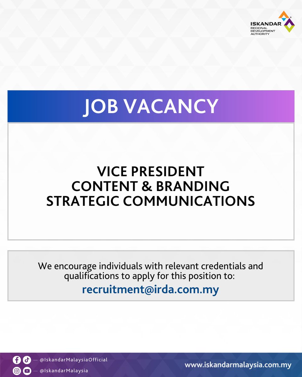 Iskandar Malaysia tweet media