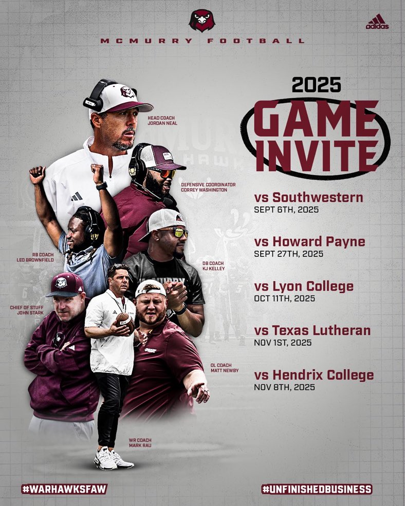 Kolby McLean 59 (@kolbymclean59) on Twitter photo Thank you <a href="/CoachNealMcM/">JORDAN NEAL</a> for the game day invite. Looking forward to getting on campus <a href="/McMURRYFOOTBALL/">McMURRY FOOTBALL</a> Thank you <a href="/CoachNealMcM/">JORDAN NEAL</a> for the game day invite. Looking forward to getting on campus <a href="/McMURRYFOOTBALL/">McMURRY FOOTBALL</a>