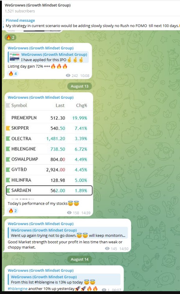 WeGrowws's tweet photo. On 1st Aug, $HBLENGINE was at ₹589 — Nobody was talking about it… But I was in. 

Today: ₹763 🚀🔥 +30% gain in just 14 days https://t.co/K4VQ4ZapUH