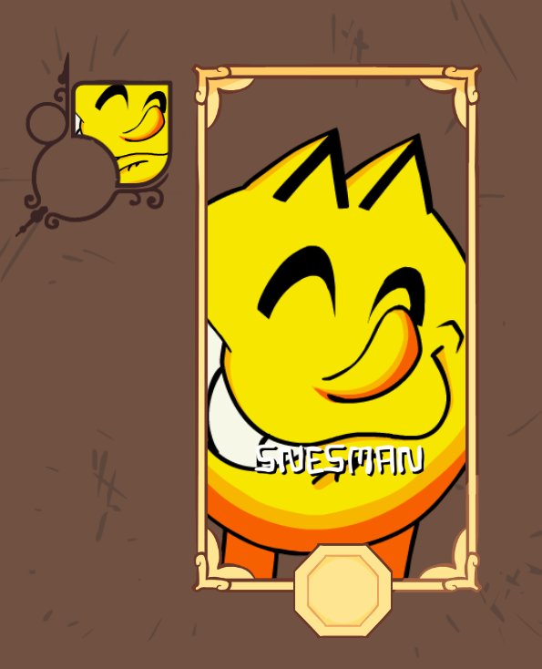 The actual sprites are ugly as fuck, but I like the portrait