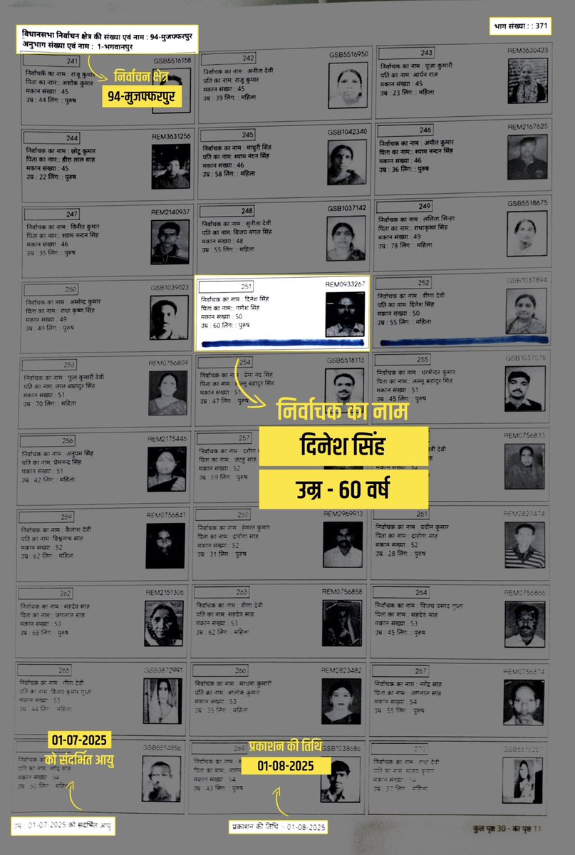 नीतीश कुमार के खास 𝐌𝐋𝐂 श्री दिनेश सिंह का “वोट घोटाला” उजागर:- 

⛔️ श्री दिनेश सिंह लंबे समय से 𝐉𝐃𝐔 के विधानपार्षद है।

⛔️ इनके पास एक दो अलग अलग 𝐄𝐏𝐈𝐂 𝐈𝐃 - 𝐑𝐄𝐌𝟎𝟗𝟑𝟑𝟐𝟔𝟕 और 𝐄𝐏𝐈𝐂 𝐈𝐃- 𝐔𝐓𝐎𝟏𝟏𝟑𝟒𝟓𝟐𝟕 है।

⛔️ इनके दो अलग-अलग जिलों के दो अलग-अलग लोकसभा