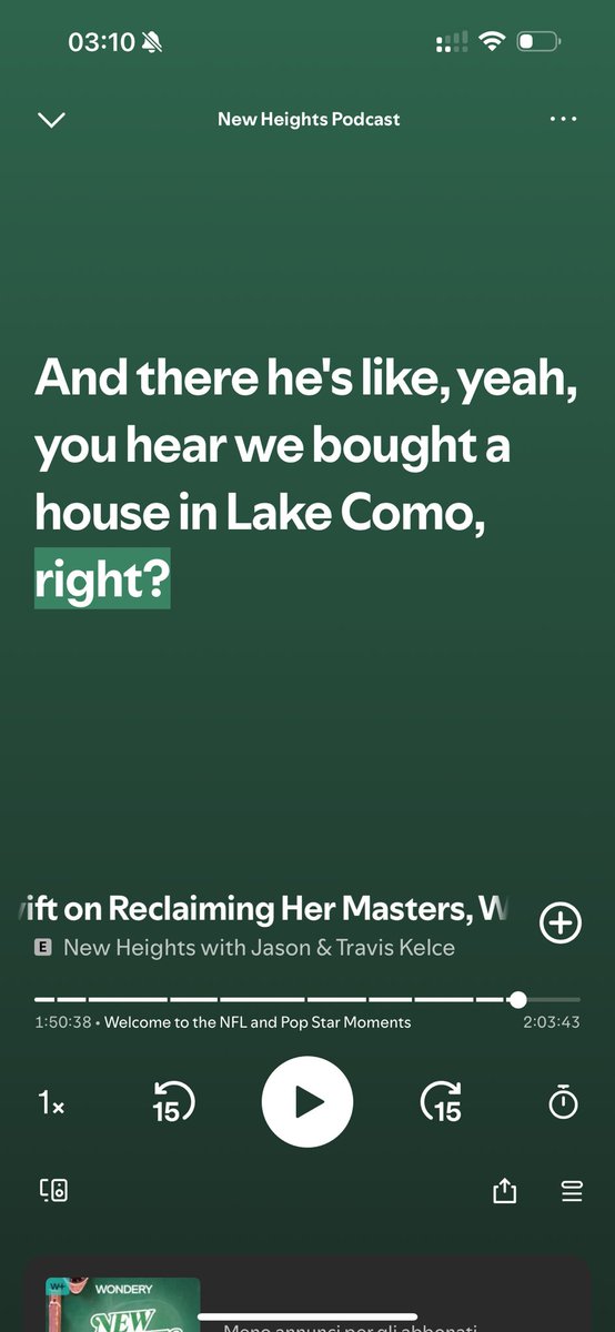 l’italia menzionata nel
podcast