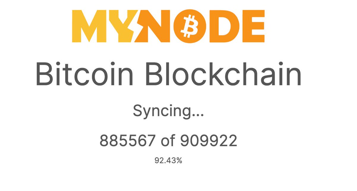 criscubillosb's tweet image. Falta poquito para poder contribuir.... #Bitcoin #mynode