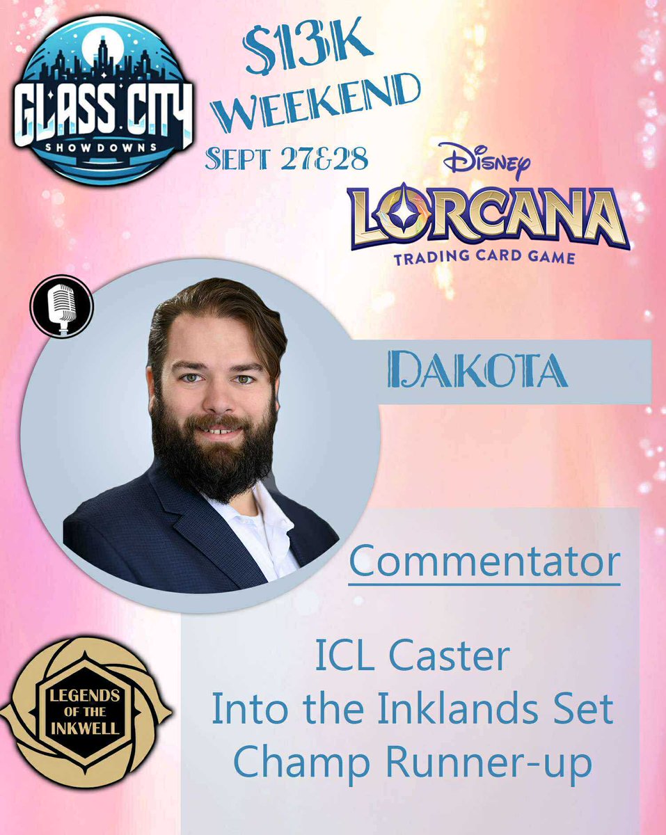 GCShowdowns's tweet photo. Welcome our fantastic commentators that will provide us with a thrilling experience for Glass Cities 13k+ weekend.
Discord https://t.co/EDuOfL7TSr
Tickets
https://t.co/fSiS1TT8Xy https://t.co/Evg4B1sFdf
