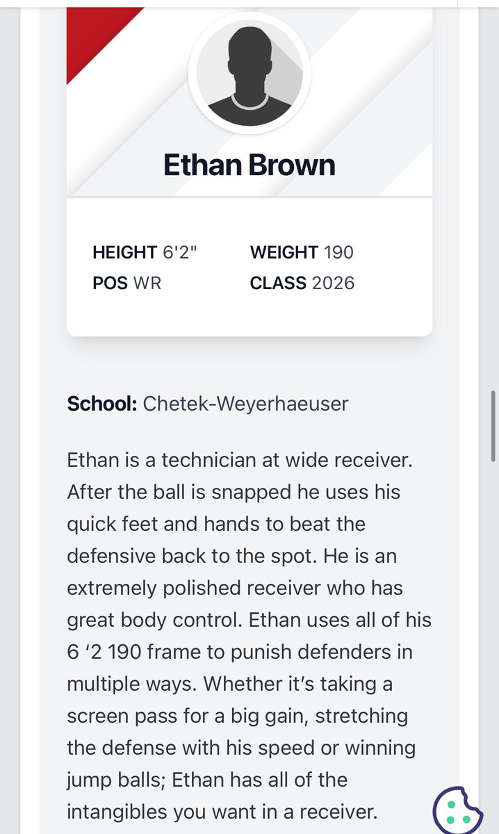 Thank you @bennet_schmitz for the write up today! I’m super thankful!!

<a href="/MJ_NFLDraft/">Mark Johnson</a> <a href="/PrepRedzoneWI/">Prep Redzone Wisconsin</a> <a href="/OJW_Scouting/">PrepRedzone Oliver</a>