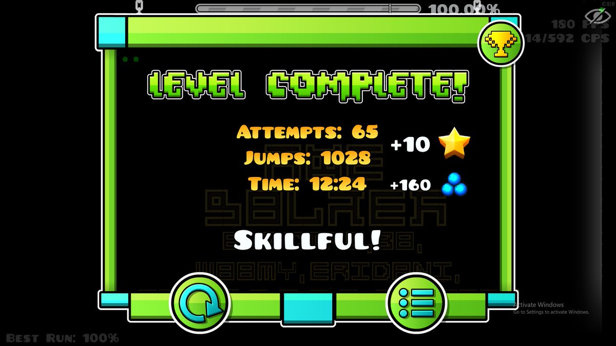 i beat the golden and fluked the impossible ship at 86 first mainlist new hardest