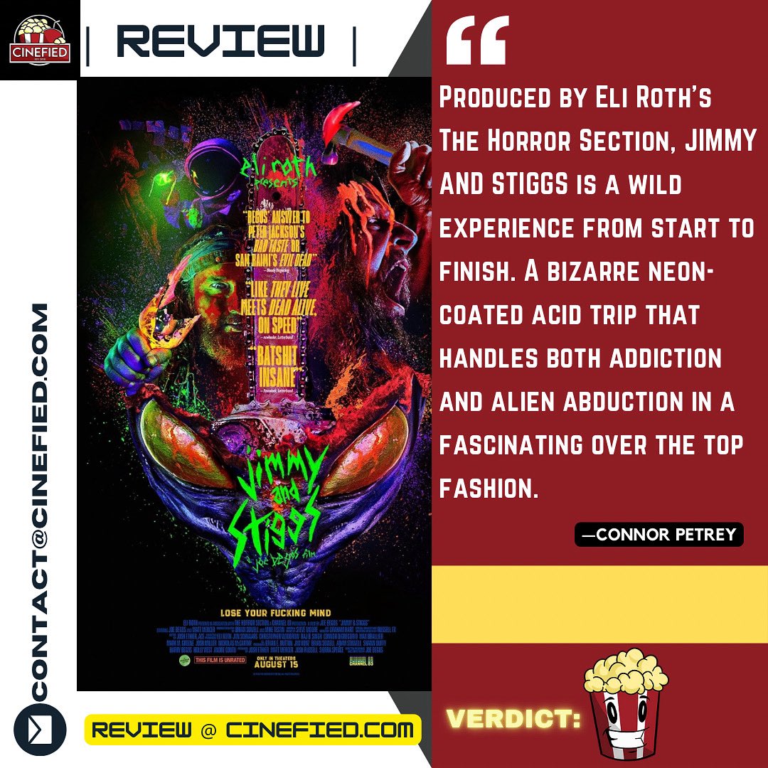 READ Our Movie Review @ Cinefied.com: cinefied.com/jimmyandstiggs…