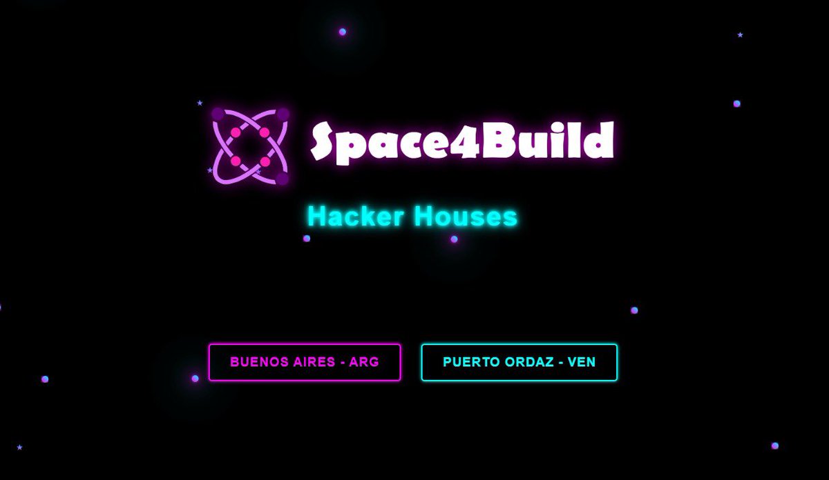 Space4Build's tweet photo. Desde #Space4Build abrimos espacios 24/7 para desarrolladores 👩🏼💻🧑🏻💻👨🏾💻 que deseen conectar, construir y llevar sus proyectos al siguiente nivel, nos vemos en:
🇦🇷 Buenos Aires - Noviembre
🇻🇪 Puerto Ordaz - Septiembre
🔗: https://t.co/5HXaKkF85I https://t.co/EOqpHtb1IB
