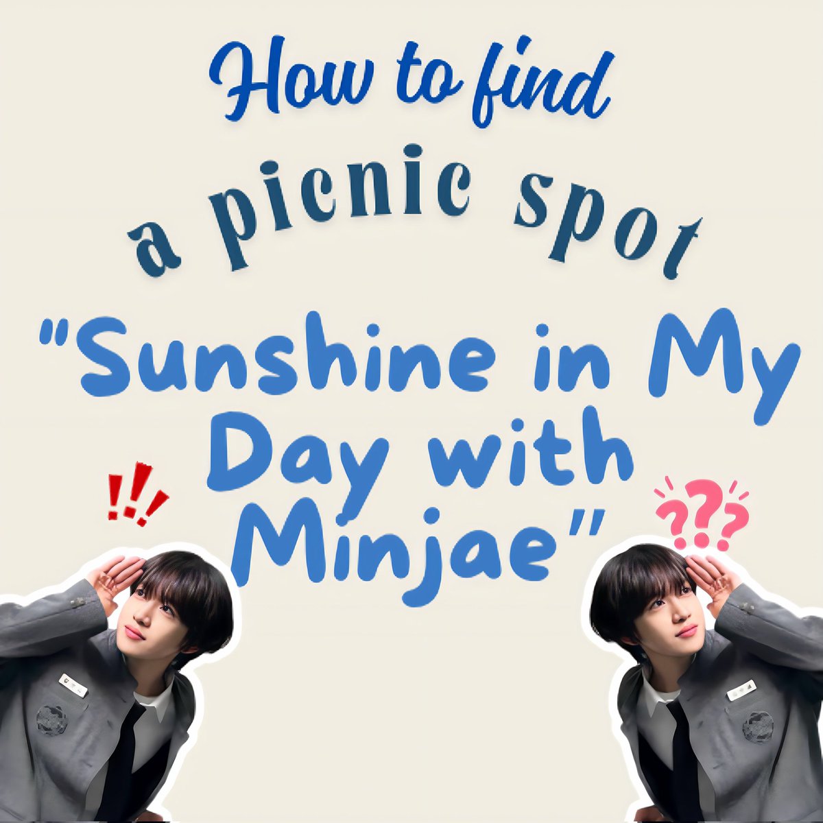 IDIDLand_jkt's tweet photo. HOW TO FIND A PICNIC SPOT ❓
#KimMinjae #IDID #DidEventDid https://t.co/H4gtiMOlSc