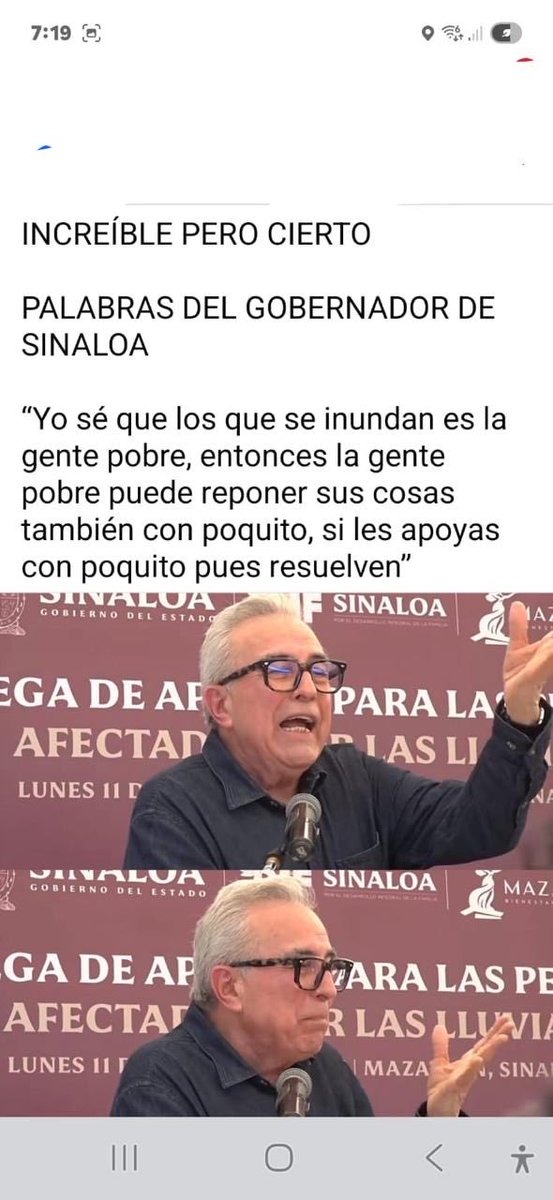 Aquí les dejo una joya de la 💩 de gobernantes que tenemos. Ella no lo va a decir en su aburridera diaria. ⁦<a href="/JavierSolorzano/">Javier Solórzano</a>⁩