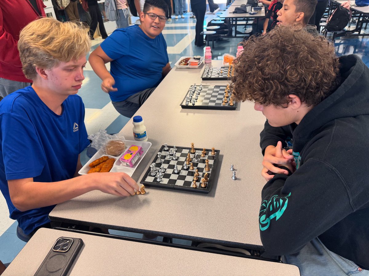 Mission Early College High School (@missionechs) on Twitter photo Chess is back at MECHS.Β Β Come join us every Wednesday in the cafeteria at lunch. #GameOn #LevelUp #PhoenixFamily <a href="/SocorroISD/">Socorro ISD</a> #AllIn <a href="/MRenteria_MECHS/">M Renteria</a> Chess is back at MECHS.Β Β Come join us every Wednesday in the cafeteria at lunch. #GameOn #LevelUp #PhoenixFamily <a href="/SocorroISD/">Socorro ISD</a> #AllIn <a href="/MRenteria_MECHS/">M Renteria</a>