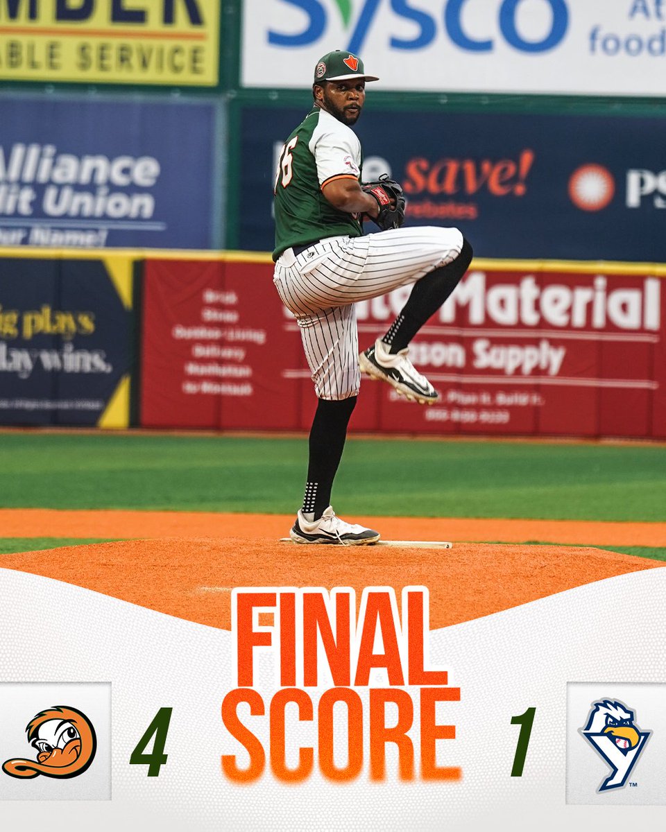 Long Island Ducks (@liducks) on Twitter photo RECAP: <a href="/RealJuanHillman/">Juan Hillman</a> goes the distance with seven innings of one-run ball, as the Ducks battled the raindrops to top the Revolution 4-1!
📰: liducks.com/21180-2/ RECAP: <a href="/RealJuanHillman/">Juan Hillman</a> goes the distance with seven innings of one-run ball, as the Ducks battled the raindrops to top the Revolution 4-1!
📰: liducks.com/21180-2/