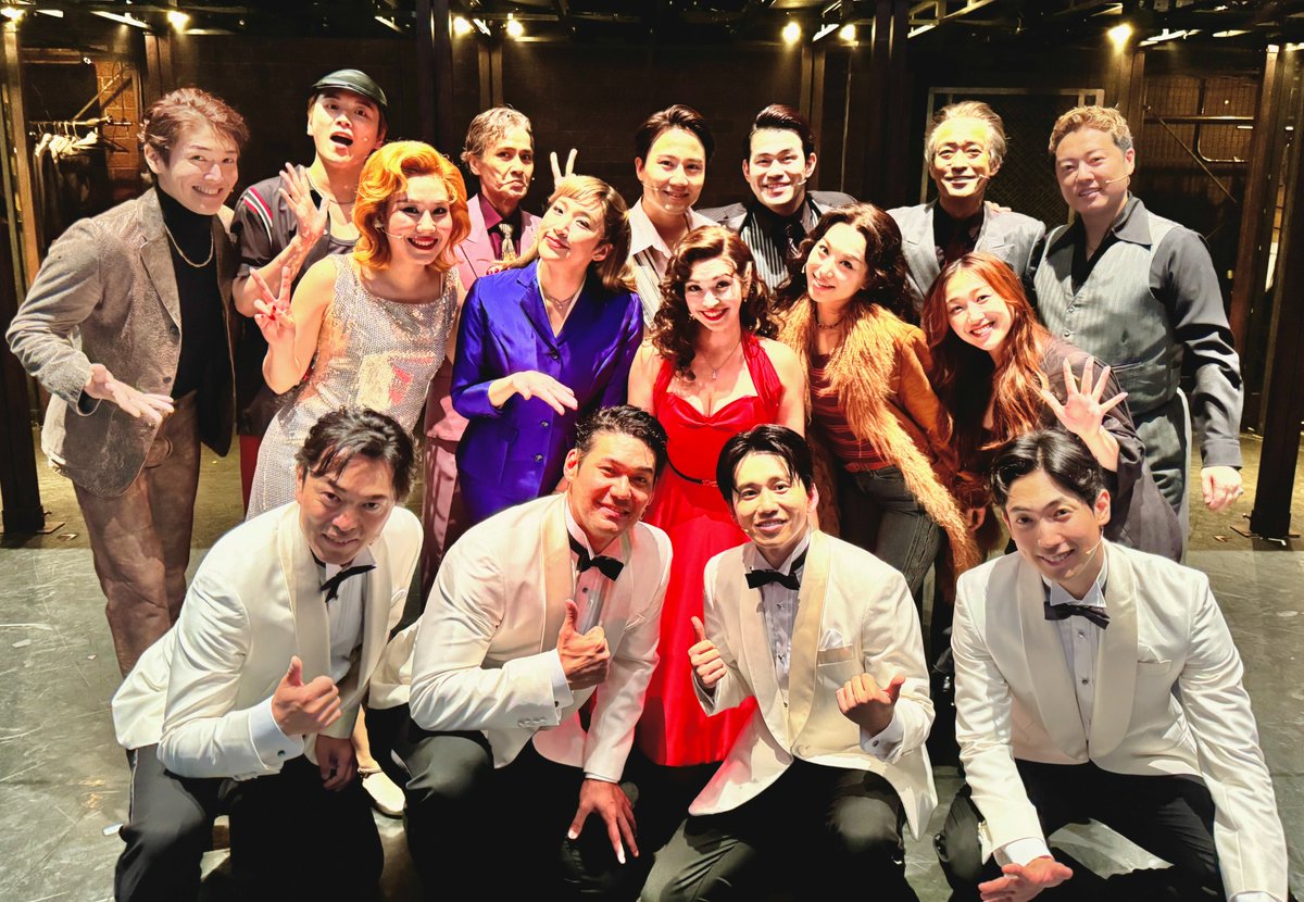 JerseyBoysJP's tweet photo. ミュージカル #ジャージー・ボーイズ 
👏✨8/13(木)TeamGREEN初日開幕✨👏 https://t.co/6vX3CbkzUd