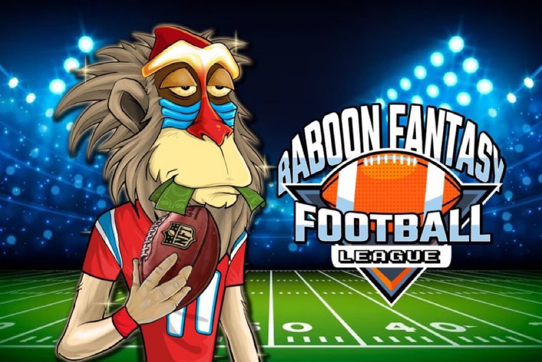 It’s that time again… <a href="/GreenVisorGang/">GreenVisorGang.eth</a> and Baboons/Rascals Holders and $AABB shareholders are welcome to join. 

Comment below if you want to more details and have interest… #FantasyFootball 

Draft: Monday, Sept. 1st (evening)