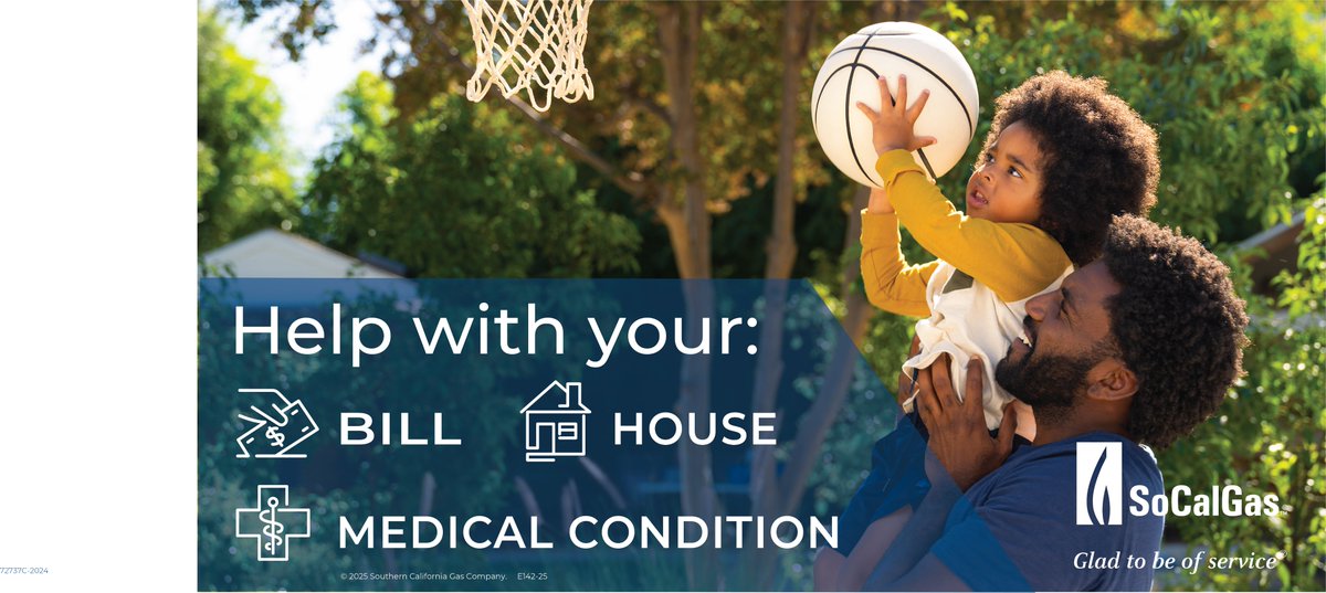 walking_shield's tweet photo. There are many ways SoCalGas can help eligible customers reduce their bills. See which program or payment plan might be the best option for you. Learn more at   https://t.co/x47DKDge6I.  Eligibility requirements apply; see the program conditions for details. https://t.co/bgEQOSmcgd