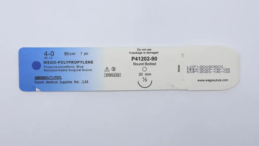 wegosuture's tweet image. WEGO-Polypropylene Sutures
Sterile, non-absorbable monofilament sutures with excellent ductility, long-term tensile strength, and high tissue compatibility.
Available with or without needle — built for lasting performance.
#PolypropyleneSutures #NonAbsorbable #MonofilamentSuture