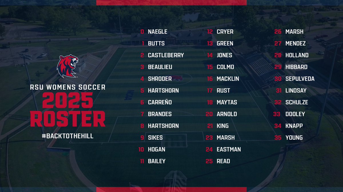 🚨 ROSTER DROP 🚨
The wait is over — the squad is SET. 🔥⚽
The names. The talent. The hunger. It’s all here.
These players are ready to fight for every inch, every goal, every win. 💪
#BacktotheHill #Relentless #SquadGoals