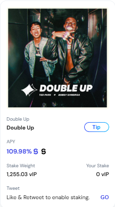 Fosky68's tweet photo. Espera, WHAT?
@doubleup_app y @verio_story unidos por la música!?
#SUI y #StoryProtocol? Esto se me va de las manos...
Lo más heavy de todo es que he visto que podemos stakear nuestros $vIP en #Verio a través del validador de #Doubleup!! Con más de un 109% de APY 😵
🔗https://t.co/v2tYwJxKHj
La Propiedad Intelectual tomando camino a través de #SUI...me gusta 🙂🤠
Un saludo!!
Fuentes:
🔗https://t.co/rvgBcPHhVt
🔗https://t.co/wqB4oTVgX6