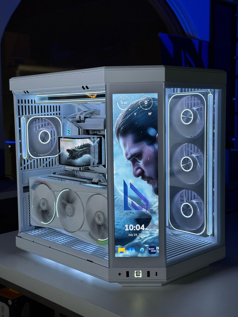 PC Specs :-
R7 9800x3D 
X870E Aorus PRO ICE 
ORICO Raceline 32GB 6000MHz CL30 
1TB MP700 gen.5 
2TB 990 EVO Gen.4 
TRYX Panorama 360
PSU Corsair RM1200x SHIFT 
HYTE Y70 Touch 
5090 Aours Master White
Jonsbo fans x7
Thermalright fans x3 

Anodizedpc.com