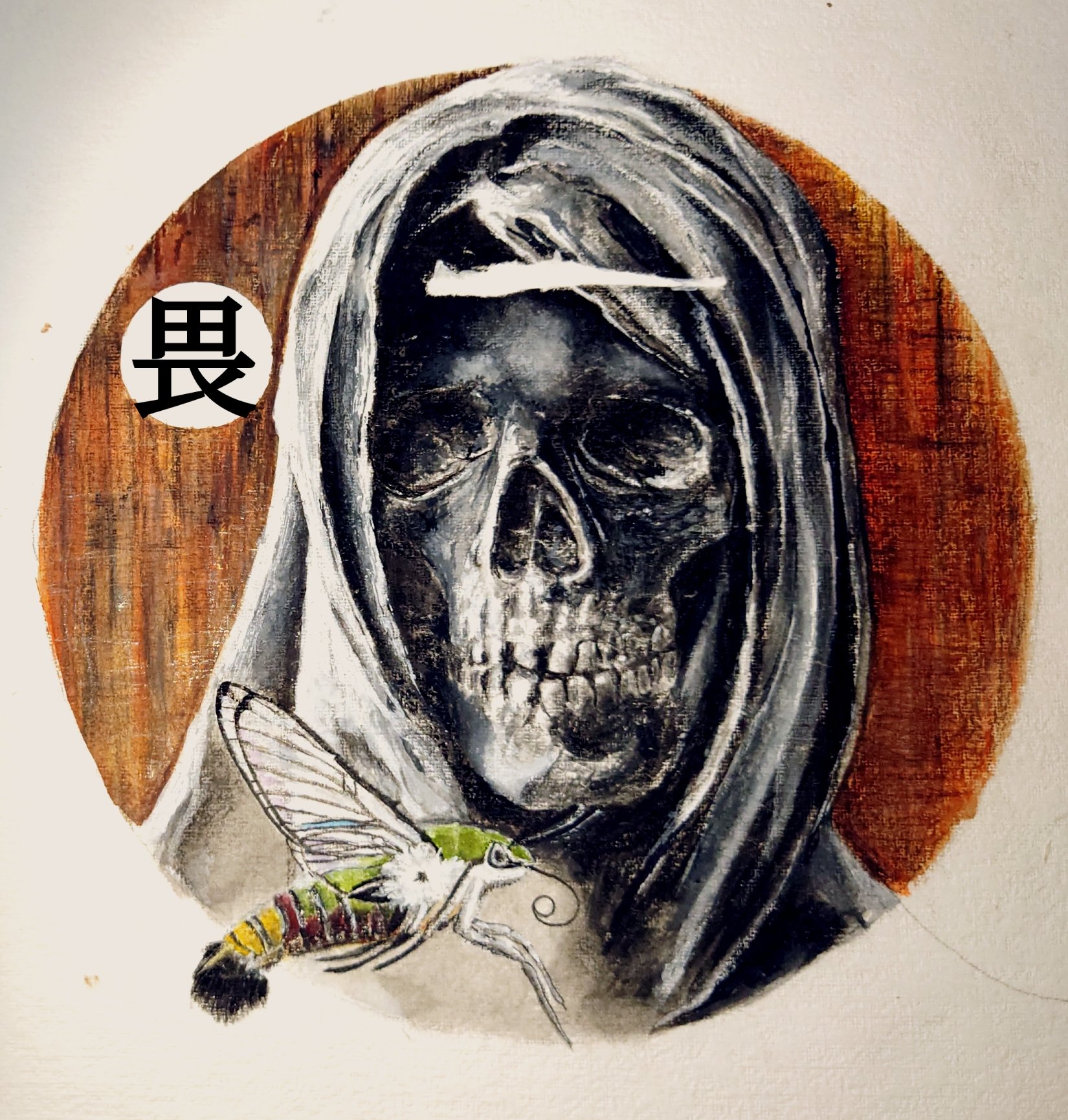 自作「街を覗く餓者髑髏」 Amazon.co.jp: BINDUO スカルハロウィンデコレーション
