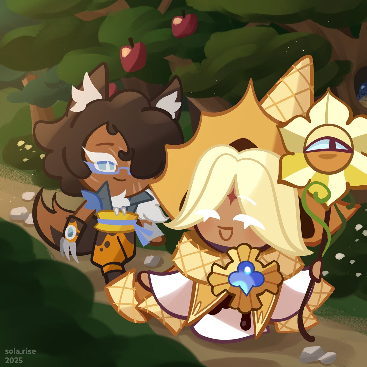 LifeformMoon's tweet image. Got this comm awhile back from @/sola_rise as a gift for my bf.

What do you think, @YuriLowenthal ?

#crk #purevanillacookie