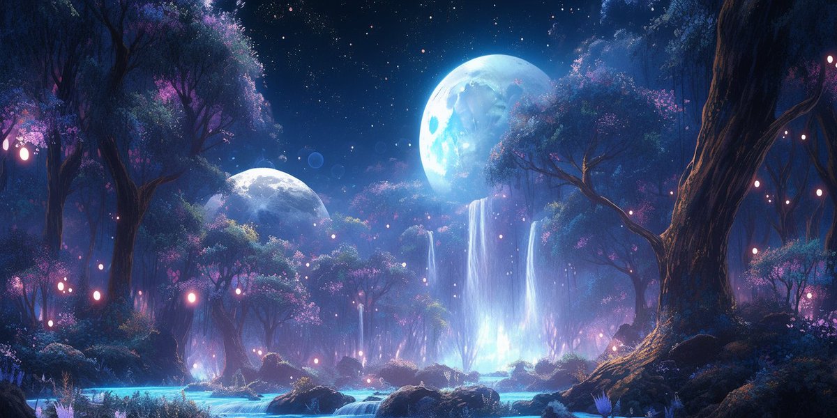 SakiMoneyFlow's tweet image. 静かな森に魔法が満ちてる…( ˇωˇ )💜