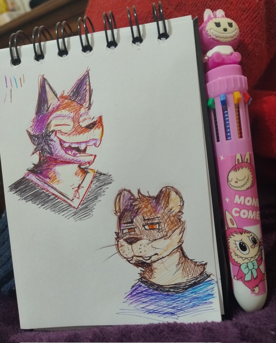 Thank you labubu pencil