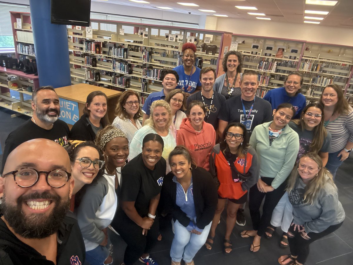 Last day of summer ILT- WE READY!!! Appreciate and trust this team! Building Greatness!!! LET’S GO!!!! 🧡💙😎 <a href="/AP_DrValverde/">Francisco J. Valverde-Daniels -WMHS AP</a> <a href="/MsRoberson_WMHS/">Veena Roberson</a> <a href="/NadyaBriggs/">Nadya Briggs-WMHSAP</a> <a href="/WMHS_SBA/">Edwin Solano</a> <a href="/WMHSAPWiggins/">Rines Assistant Principal Wiggins</a>
