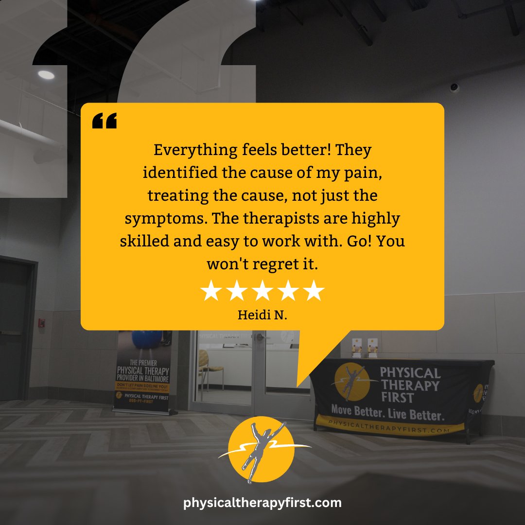 Our patients mean everything to us! Thank you for your trust and support. We’re honored to be part of your journey.

Physicaltherapyfirst.com